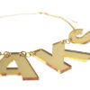 Freaks Necklace Close Gold Mirror