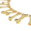 Funny Bones Necklace Close Gold Mirror