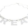 Dream Necklace Top White