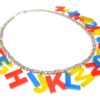 Learn Your ABC Necklace Side Red/Yellow/Blue