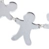 Team Gingerbread Necklace Close Silver Mirror