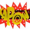 Kapow Ring Front Transparant Red/Yellow