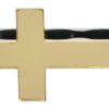 The Cross Ring Front Gold Mirror