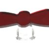 Bow Ring Top Red Mirror