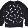 Funny Bones Sweatshirt Top Black/White