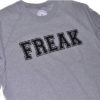 Freak Sweatshirt Close Grey